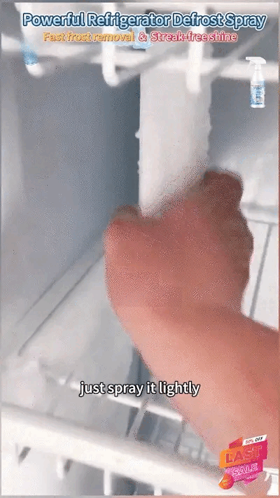 🔥New Year Sale 49% OFF🧊Fridge Freezer Defrosting Spray