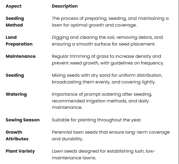 🔥Last Day Promotion 49% OFF🔥🌱2026 Evergreen Dwarf Grass Seed for Four Seasons